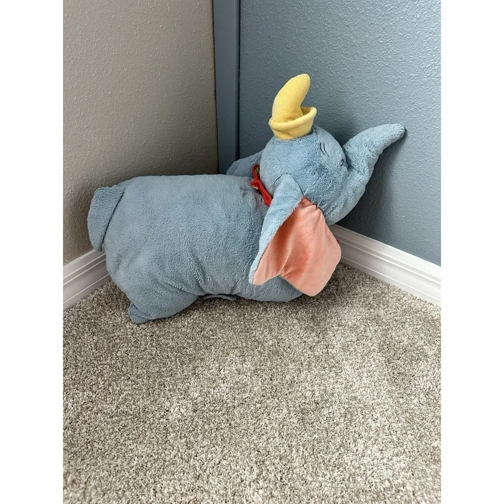 Disney Parks Exclusive Dumbo Pillow Pet Dream Friend Plush Excellent Condition!!